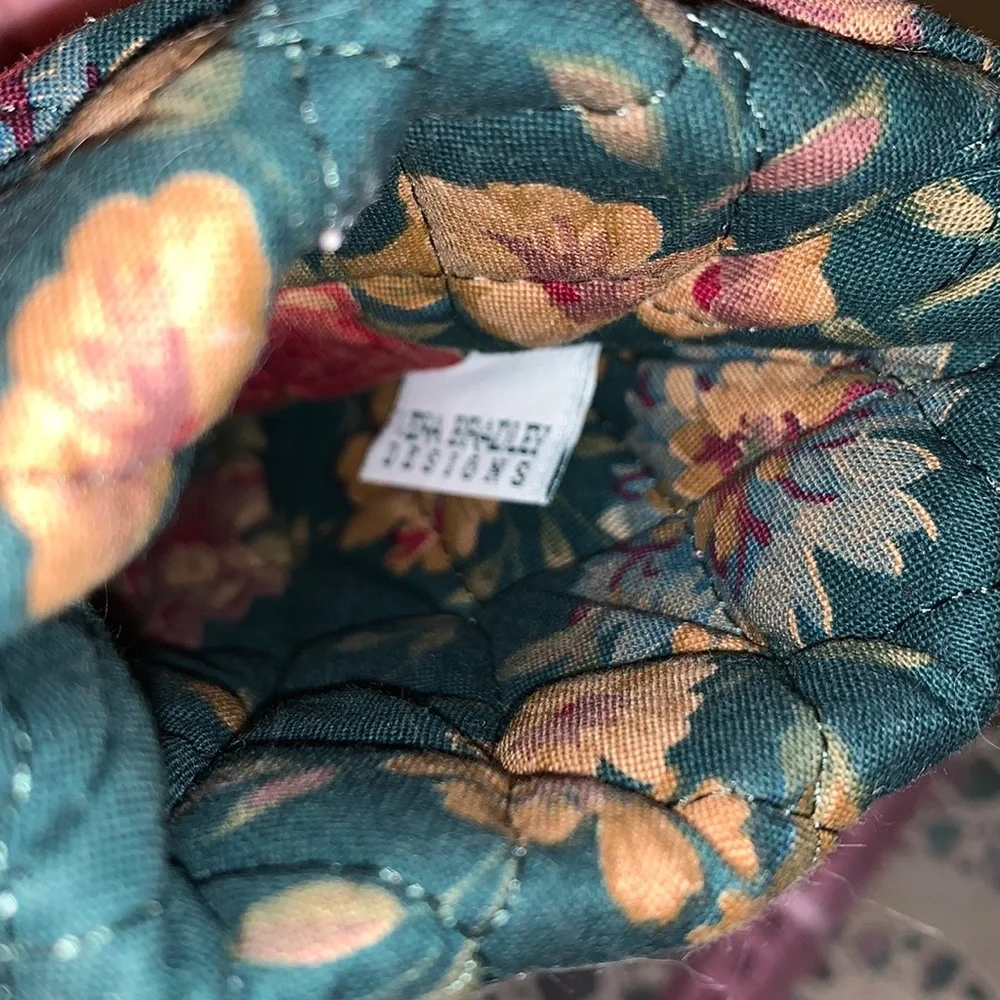 Vera Bradley Eyeglass Cover Pre owned pine green theme